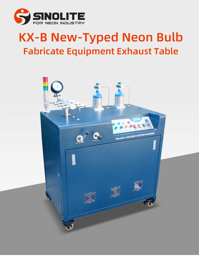 neon bulb exhaust table