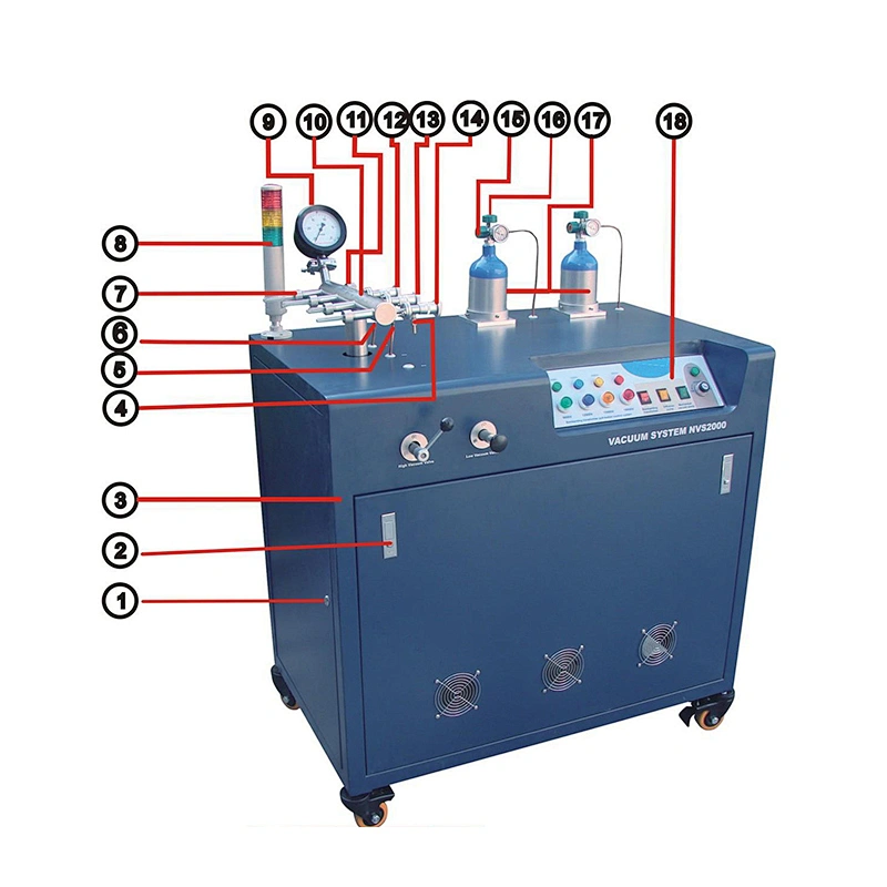 KX-B New-Typed Neon Bulb Fabricate Equipment Exhaust Table