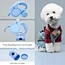 dog leash retractable with light