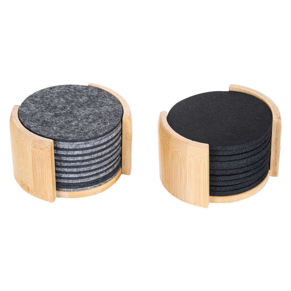 RPET Felt Coaster Set
