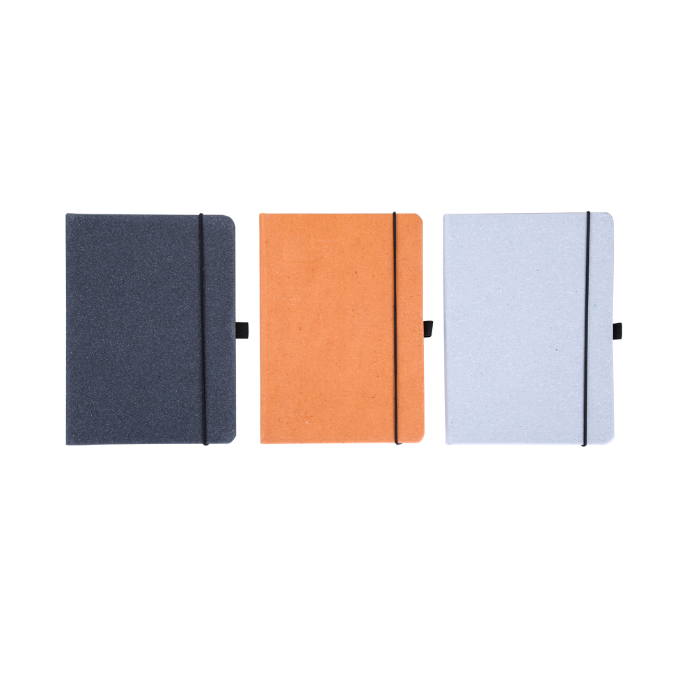 A5 Hardcover Recycled Leather Notebook