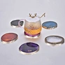 coaster pu leather coaster