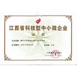 Jiangxi Province Science and Technology Small, Medium and Micro Enterprise