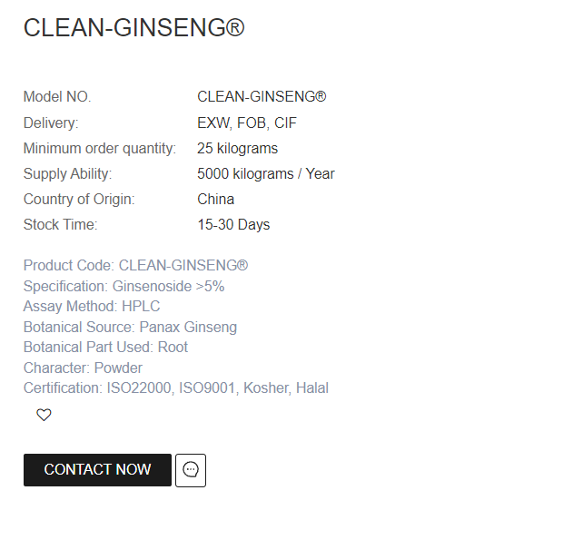 Ginseng Extract