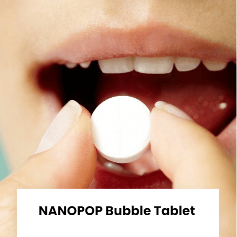 NANOPOP Bubble Tablet Sakura Extract