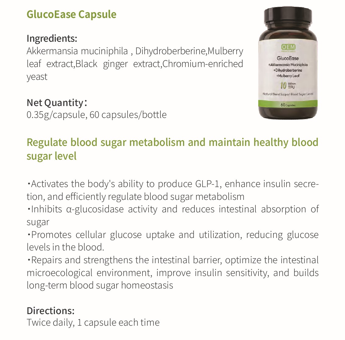 Akkermansia & Mulberry Capsules