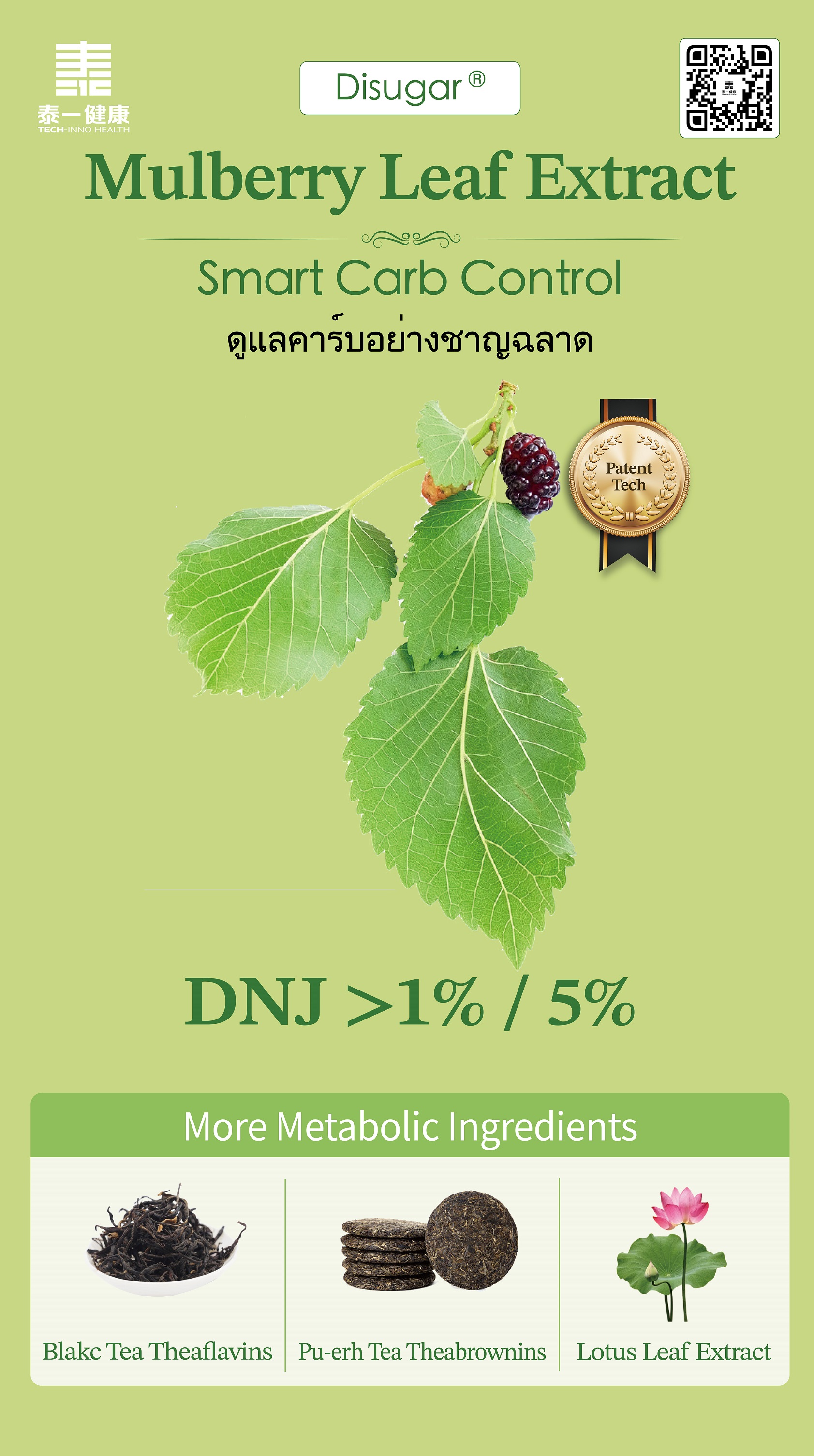 Mulberry Leaf Extract DNJ