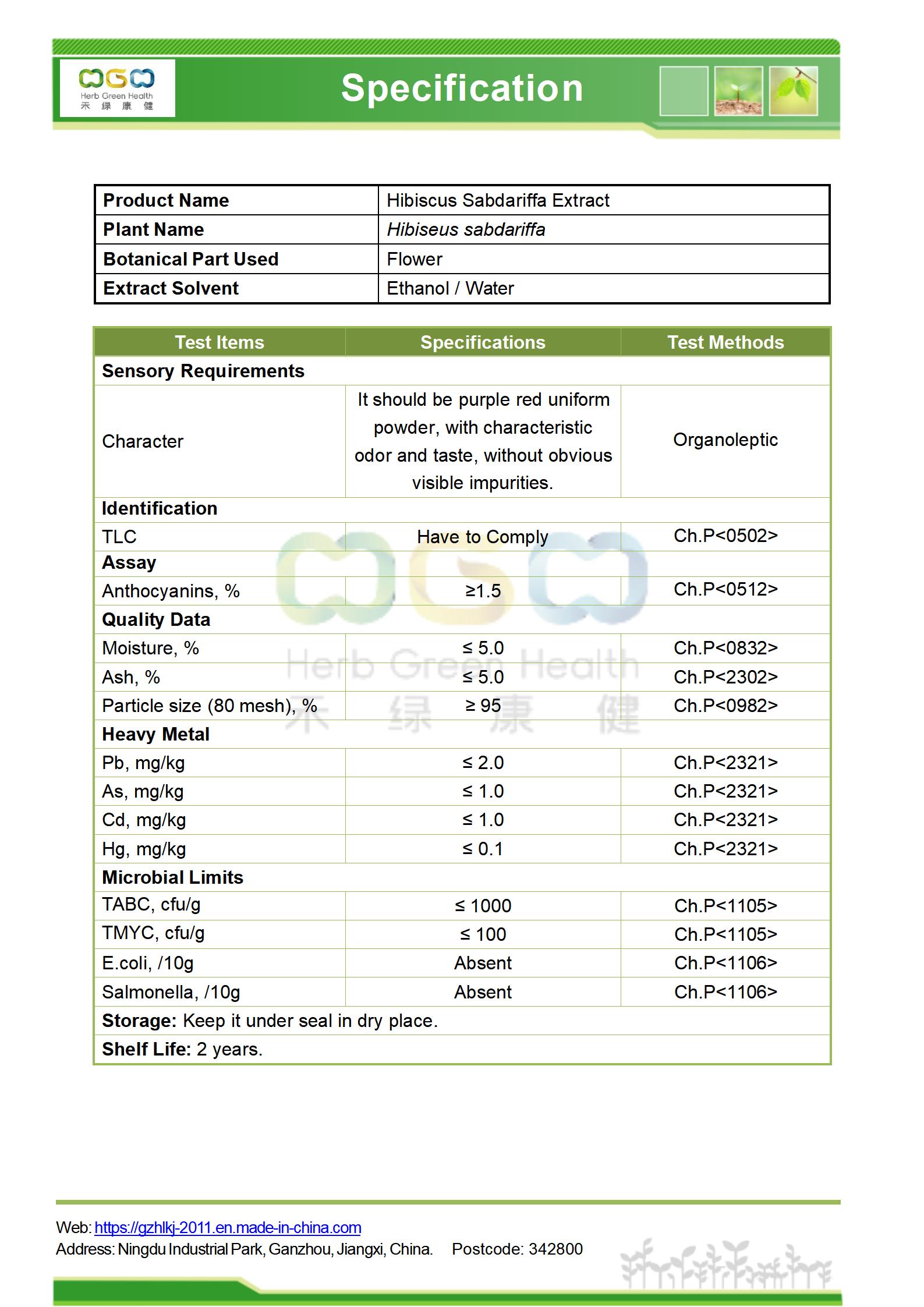 Hibiscus Sabdariffa Extract
