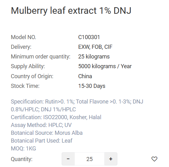 Mulberry Leaves