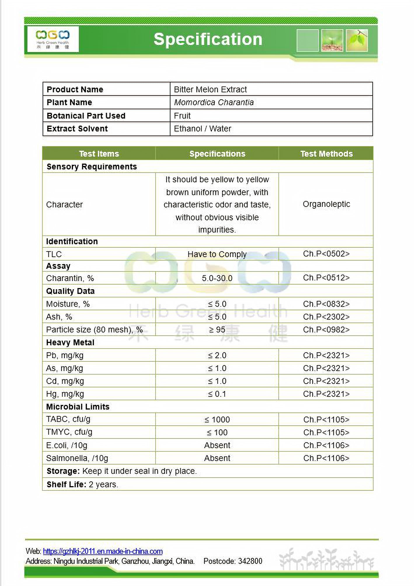 Bitter Melon Extract