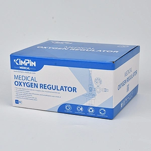 YR-86 Factory Direct Economical CGA540 Female Oxygen Medical Regulator Inhaler With Buoy Type Flowmeter