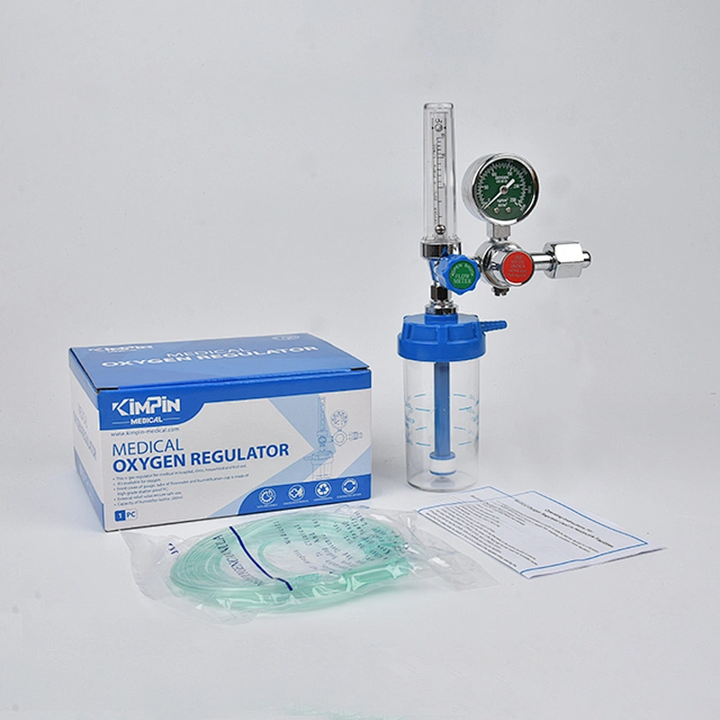 YR-86 Factory Direct Economical Bull Nose Medical Regulator Inhaler With Buoy Type Flowmeter