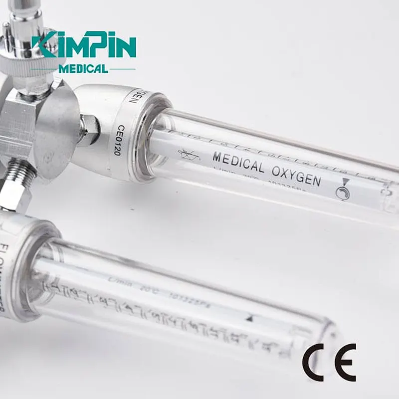Double Oxygen Humidifier Inhaler With Plastic Medical Inhaler