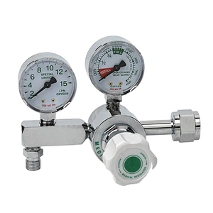 Medical treatment oxigen regulator for CGA540 CGA870 nut