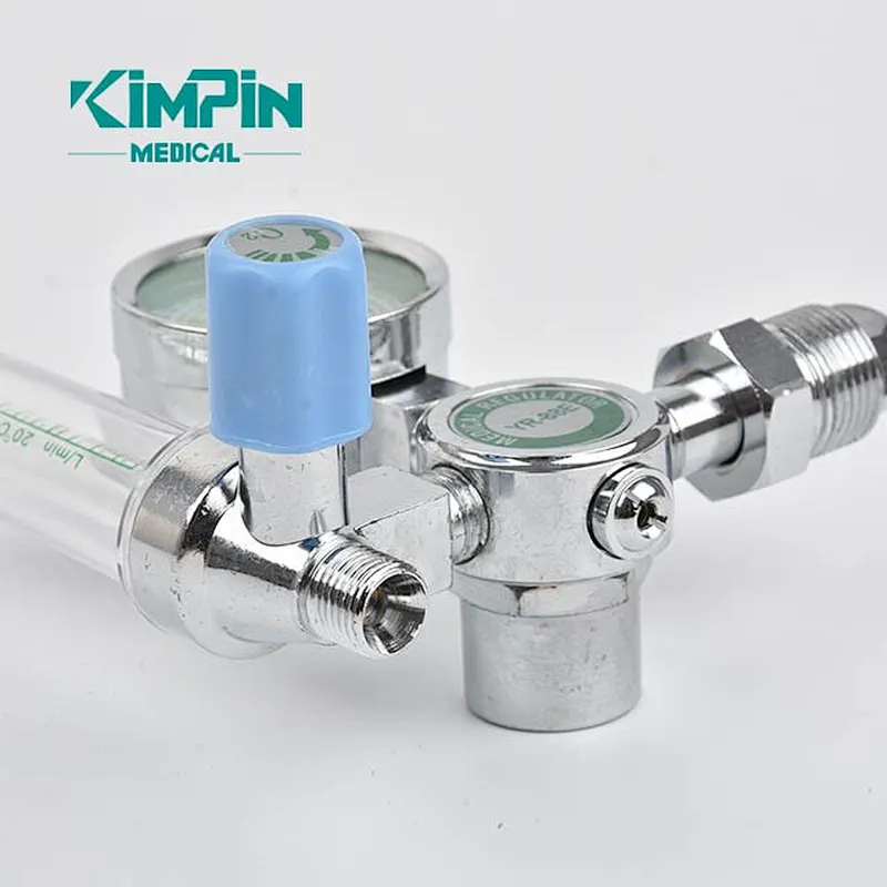 Manufacturer Medical oxygen regulator oxygen pressure regulator With Flowmeter