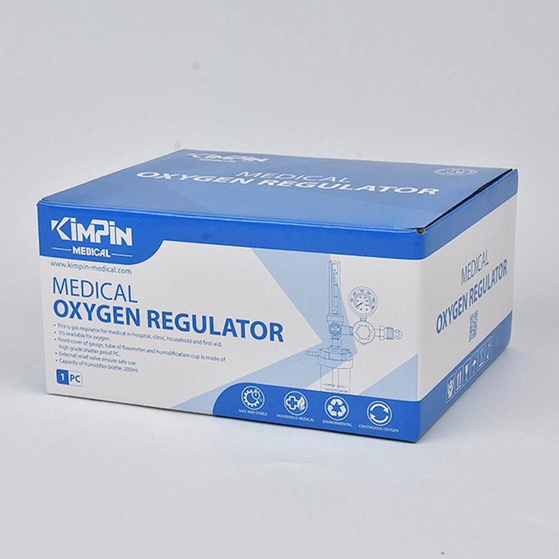 YR-86 Factory Direct Economical Bull Nose Medical Oxygen Regulator Inhaler With Buoy Type Flowmeter