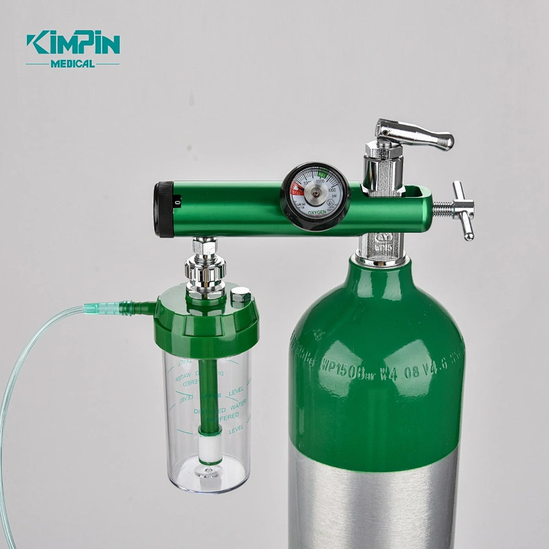 Medical Oxygen Regulator With Humidifier Bottle For Oxygen Cylinder Using CE Certificate