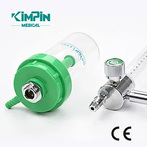 Buoy type reducing valve oxygen inhaler pressure reducer Humidification bottle doctor home oxygen inhalation flow meter