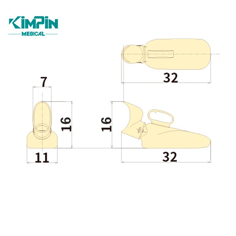 Home and hospital reusable plastic bed pan with cover for Patient