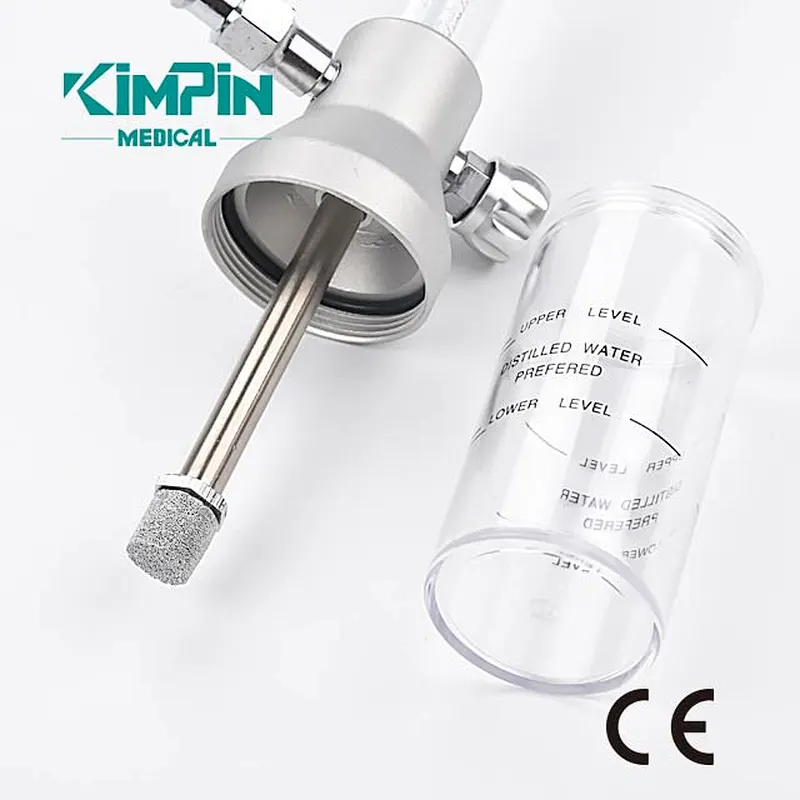 Hospital/Home different standards medical oxygen flowmeter humidifier