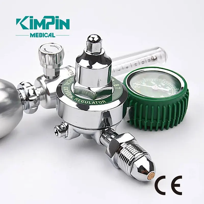 Buoy Type Oxygen Inhaler, Pressure Reducing Valve Regulator G5/8-14-RH
