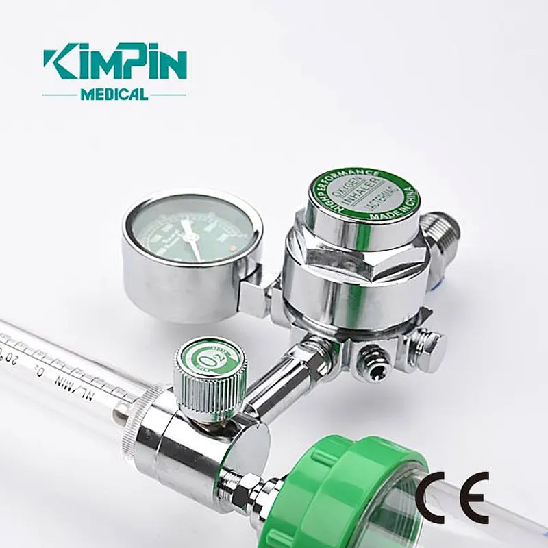Professional Manufacturer Hospital Home Use Buoy Type Oxygen Inhaler Flowmeter Medical Oxygen Regulator