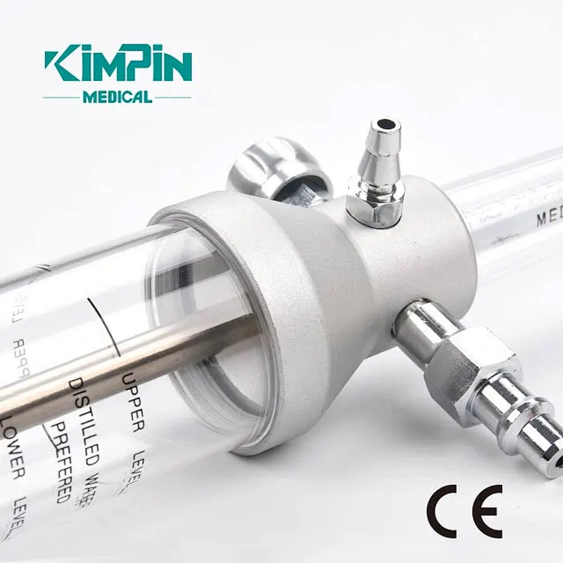 Hospital/Home different standards medical oxygen flowmeter humidifier