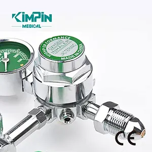 Buoy type reducing valve oxygen inhaler pressure reducer Humidification bottle doctor home oxygen inhalation flow meter