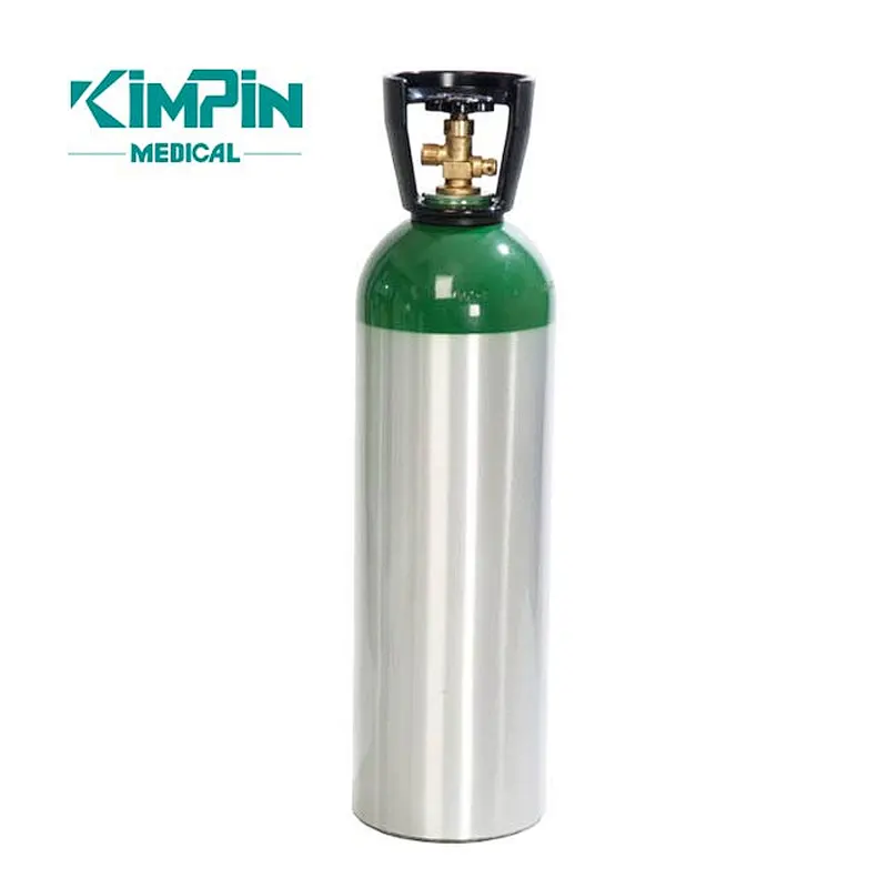 Small High Pressure Portable Aluminum Gas Cylinder Diving Bottle with DOT Certificate