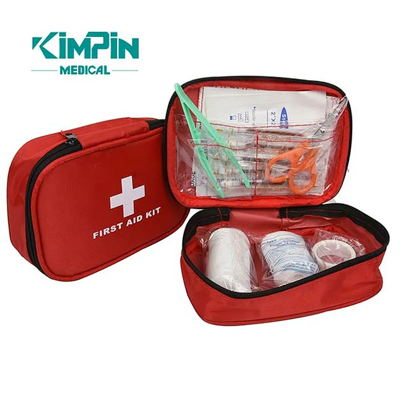 Mini individual travel first aid kit full medical household First Aid Kit with supplies