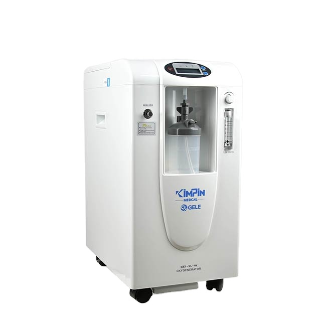 Medical Electronic Portable Oxygen Generator Concentrator 5L with Nebulizer for Home and Medical Use
