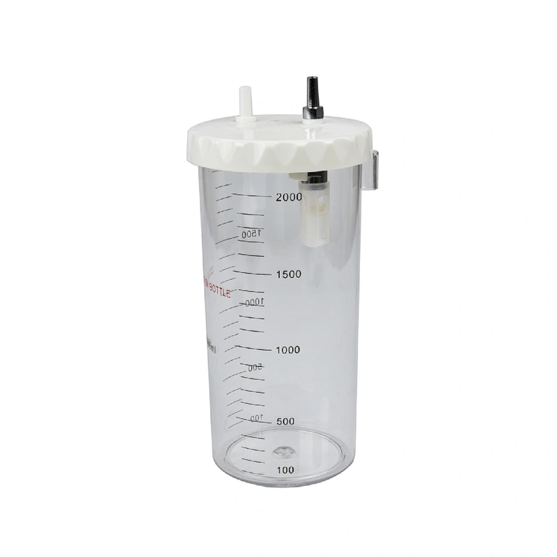 Hospital Wall Mounted Vacuum Regulator With Suction Jar 1L 2L 4L