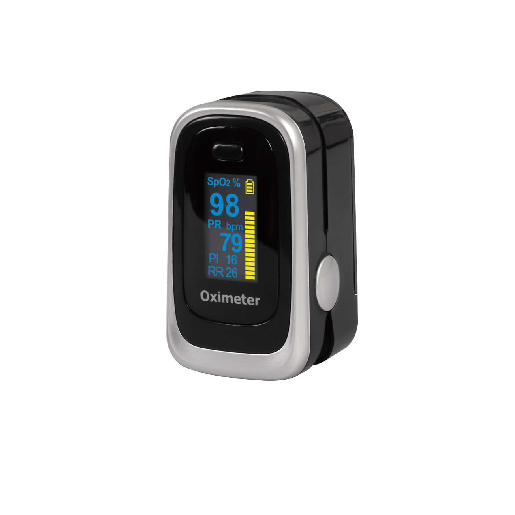 CE Approved Fingertip Pulse Oximeter Saturimetro OLED