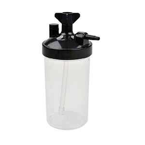 High-flow Rate Medical Oxygen Bubble Humidifier Bottle for Oxygen Concentrator 350ml