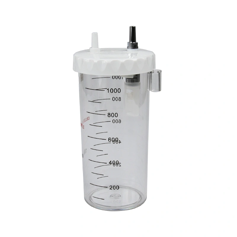 Hospital Wall Mounted Vacuum Regulator With Suction Jar 1L 2L 4L