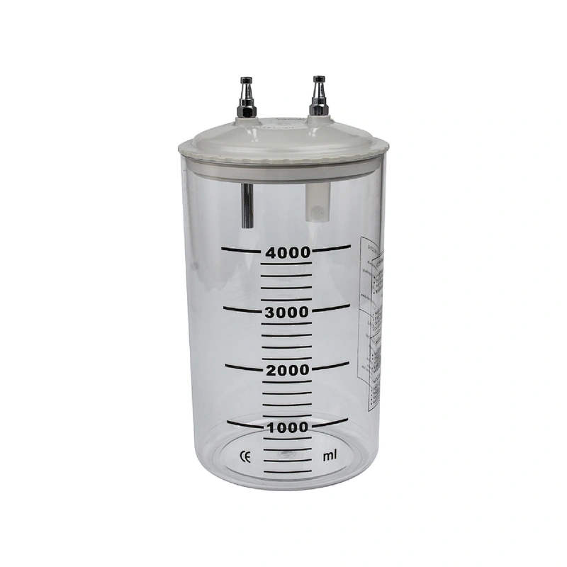 Hospital Wall Mounted Vacuum Regulator With Suction Jar 1L 2L 4L