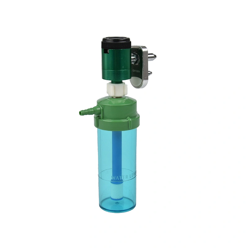 Click-Style Medical Oxygen Flowmeter with OH Probe