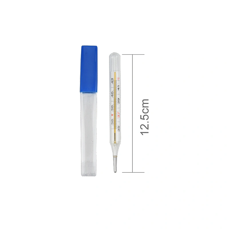 Medical Mercury Glass Thermometer Accurate Thermometer Armpit Thermometer