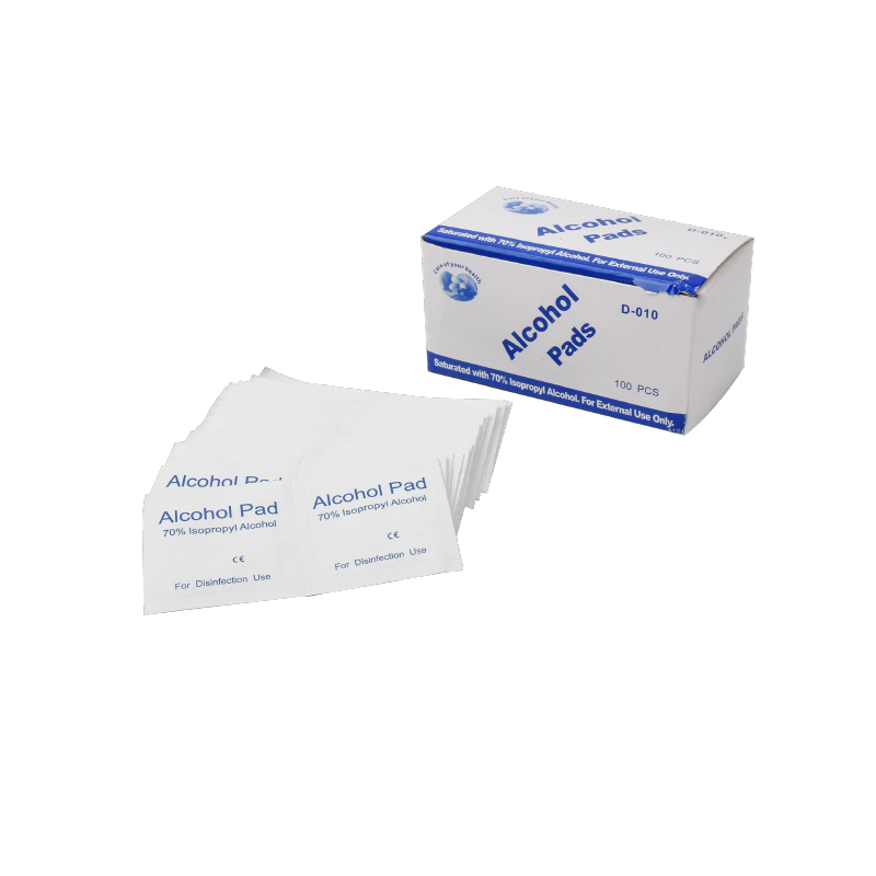 Ethyl 75% Alcohol Wipes OEM Wet Prep Pads Screen Anti Bacterial Swab 6.5X3CM