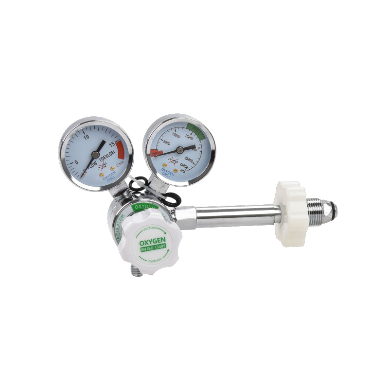 Diaphragm-Medical Oxygen Regulator with Extension Spigot