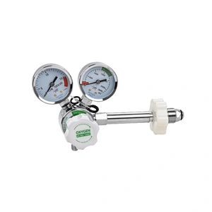 Diaphragm-Medical Oxygen Regulator with Extension Spigot