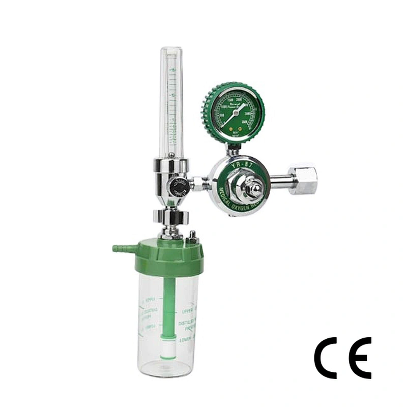Flowmeter absorber buoy inhaler flowmeter pressure reducing valve regulator CGA540 0-10l/min