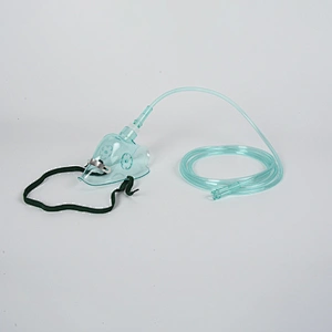 Medical Grade PVC Disposable Oxygen Mask With Tube