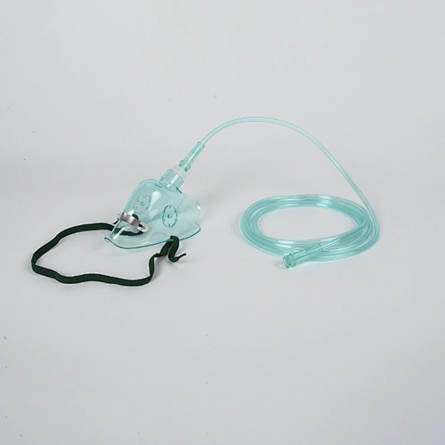 Medical Grade PVC Disposable Oxygen Mask With Tube