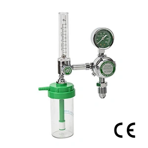 Buoy type reducing valve oxygen inhaler pressure reducer Humidification bottle doctor home oxygen inhalation flow meter