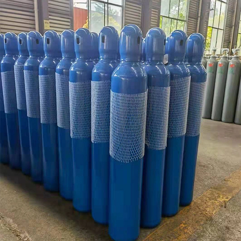 High Quality ISO9809-1 wide capacity empty medical oxygen cylinder 40L