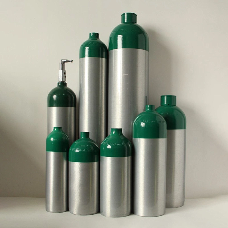 Wholesale 4.6L Medical Oxygen Aluminium Cylinder ME Size With CGA870 Valve