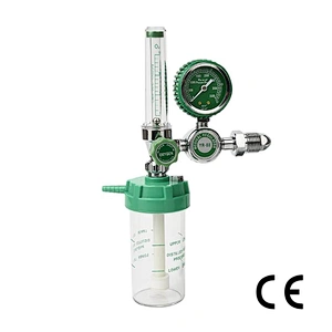 YR-88 Hospital Buoy Type Medical Oxygen Regulator with Humidifier and Flow Meter