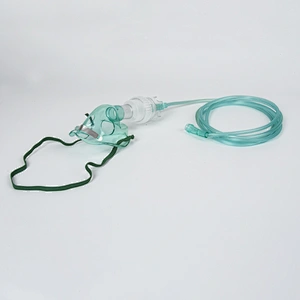 Medical Grade PVC Disposable Nebulizer Mask With 6CC Nebulizer Cup and Tube