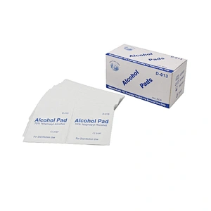 Medical Disposable 70% Isopropyl Nonwoven Alcohol Swabs Alcohol Pads 5.6 x 3 CM